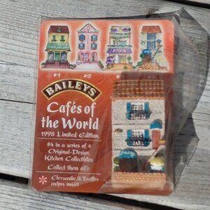 Bailey's Cafes of the World 1998 Limited Edition NIP